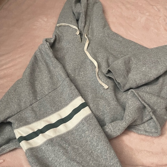 American Eagle Outfitters Tops - AE Crop Oversized Hoodie